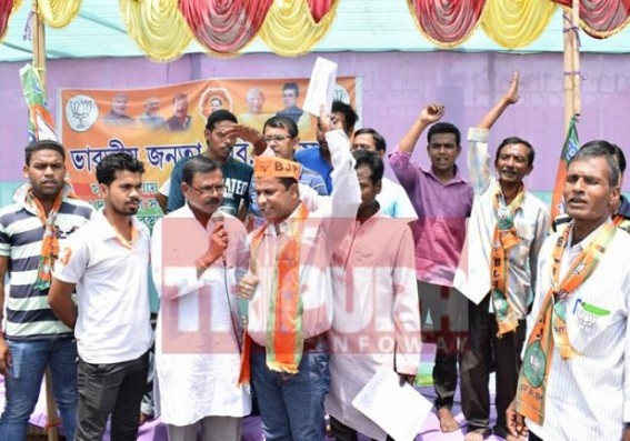 Tripura Opposition OBC Moracha demands reservation 